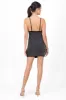 Vestido tirantes brillos escote columpio sold by Shasa