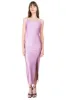 Vestido maxi liso satin sold by Shasa