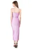 Vestido maxi liso satin sold by Shasa