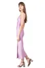 Vestido maxi liso satin sold by Shasa