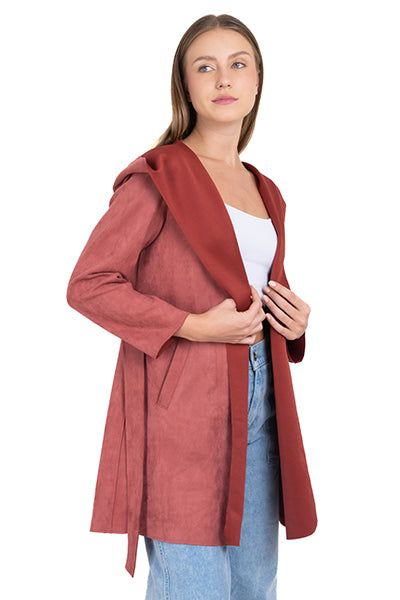 Abrigo liso suede sold by Shasa product image thumbnail 3