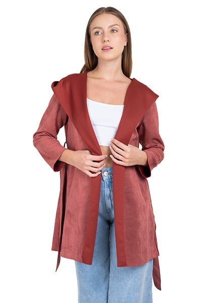 Abrigo liso suede sold by Shasa product image thumbnail 2