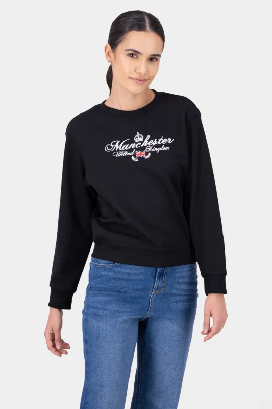 Sudadera lisa bordada sold by Shasa