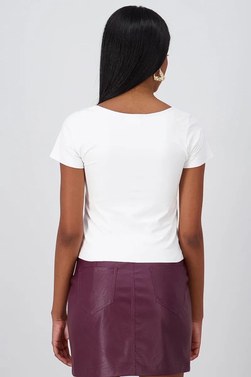 Playera Lisa Doble Tela Escote Cuadrado Hypsters sold by Shasa product image thumbnail 4