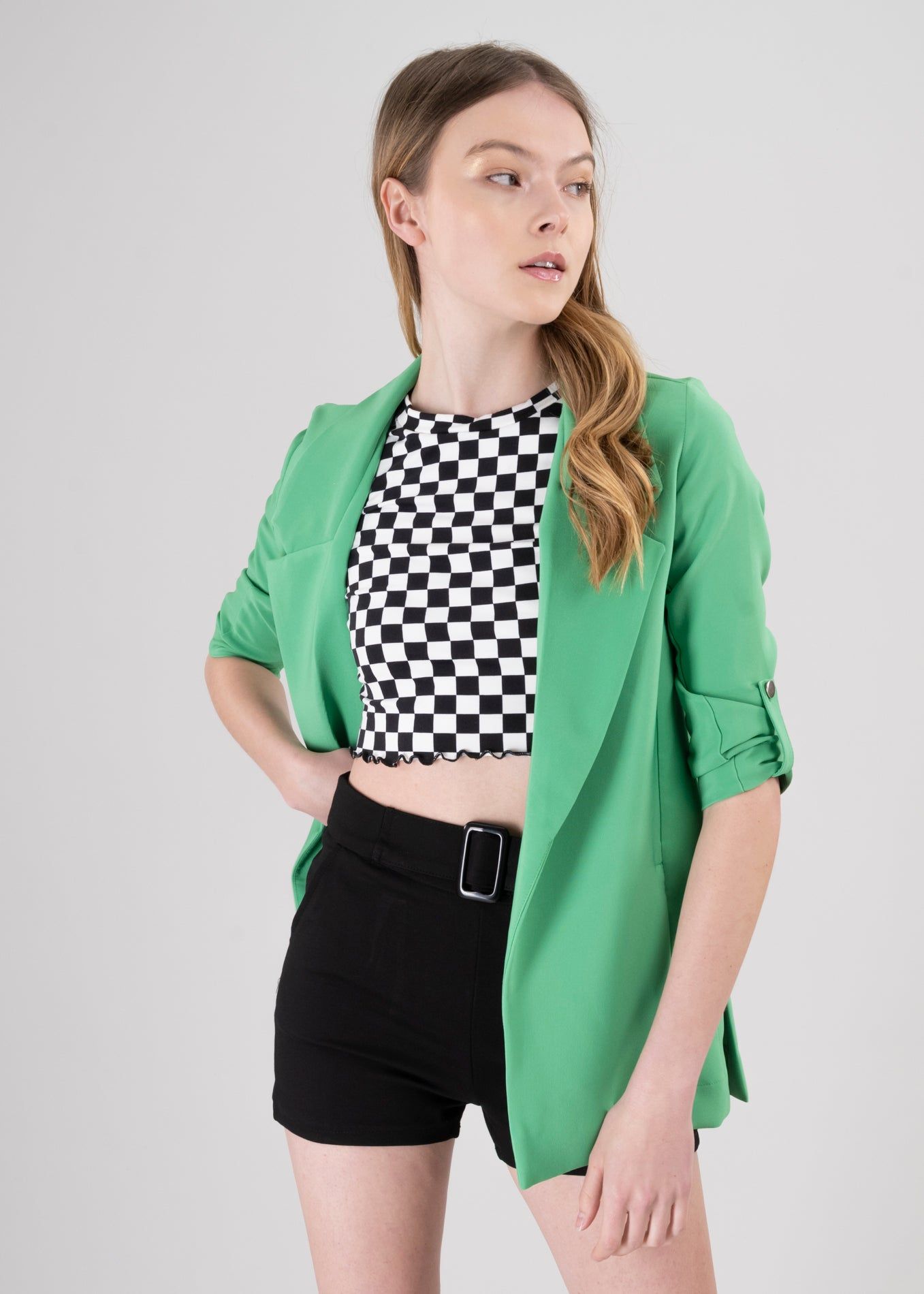 Saco Liso Manga Elevadores sold by Shasa