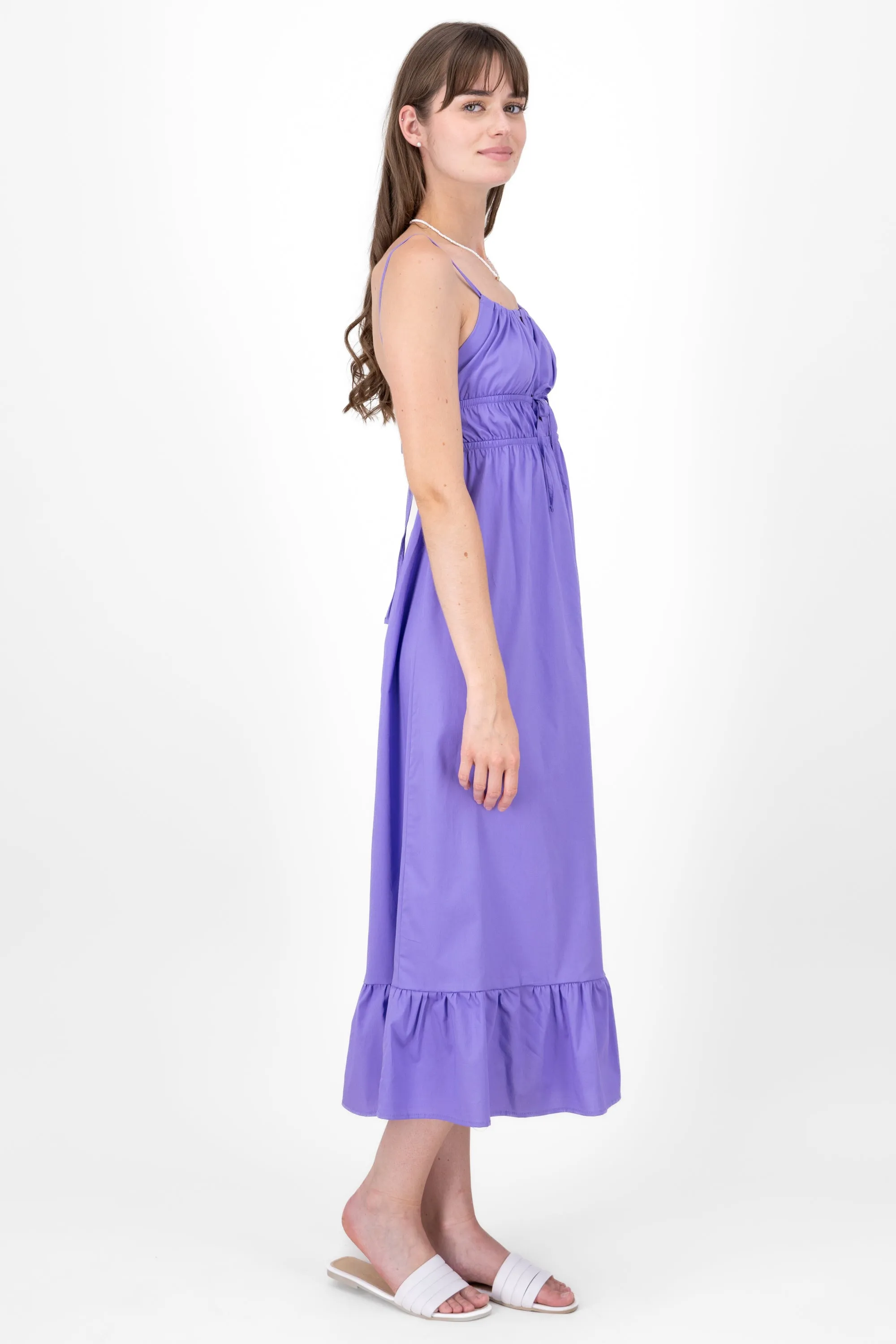 Vestido maxi tirantes detalle drapeado sold by Shasa product image thumbnail 3