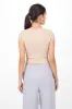 Top Rib Cuello Redondo Manga Corta sold by Shasa