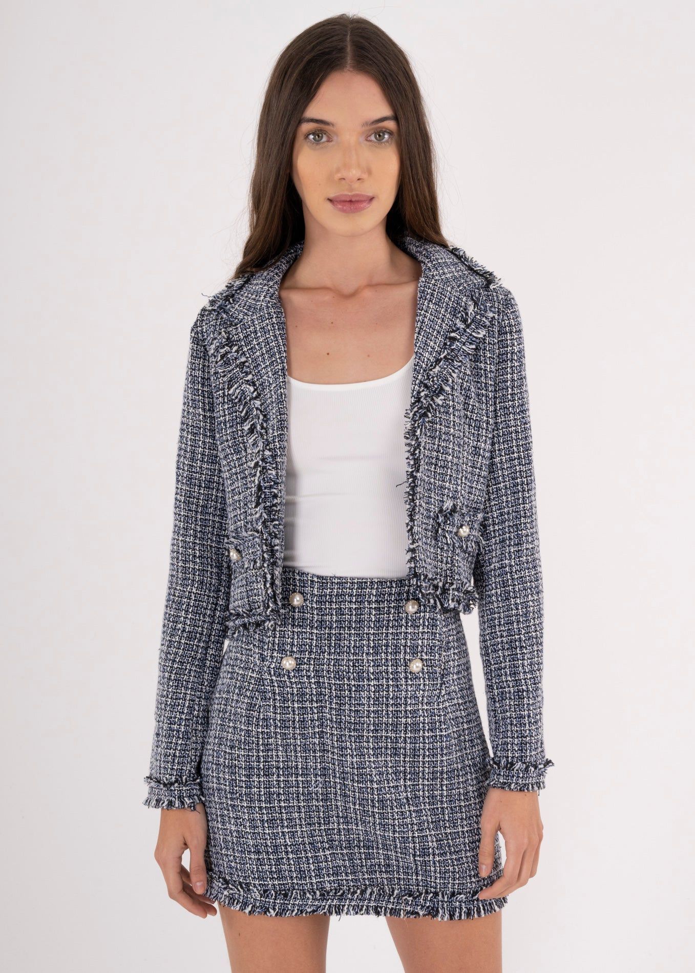 Saco corto tweed sold by Shasa product image thumbnail 2