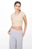Top Rib Cuello Redondo Manga Corta sold by Shasa
