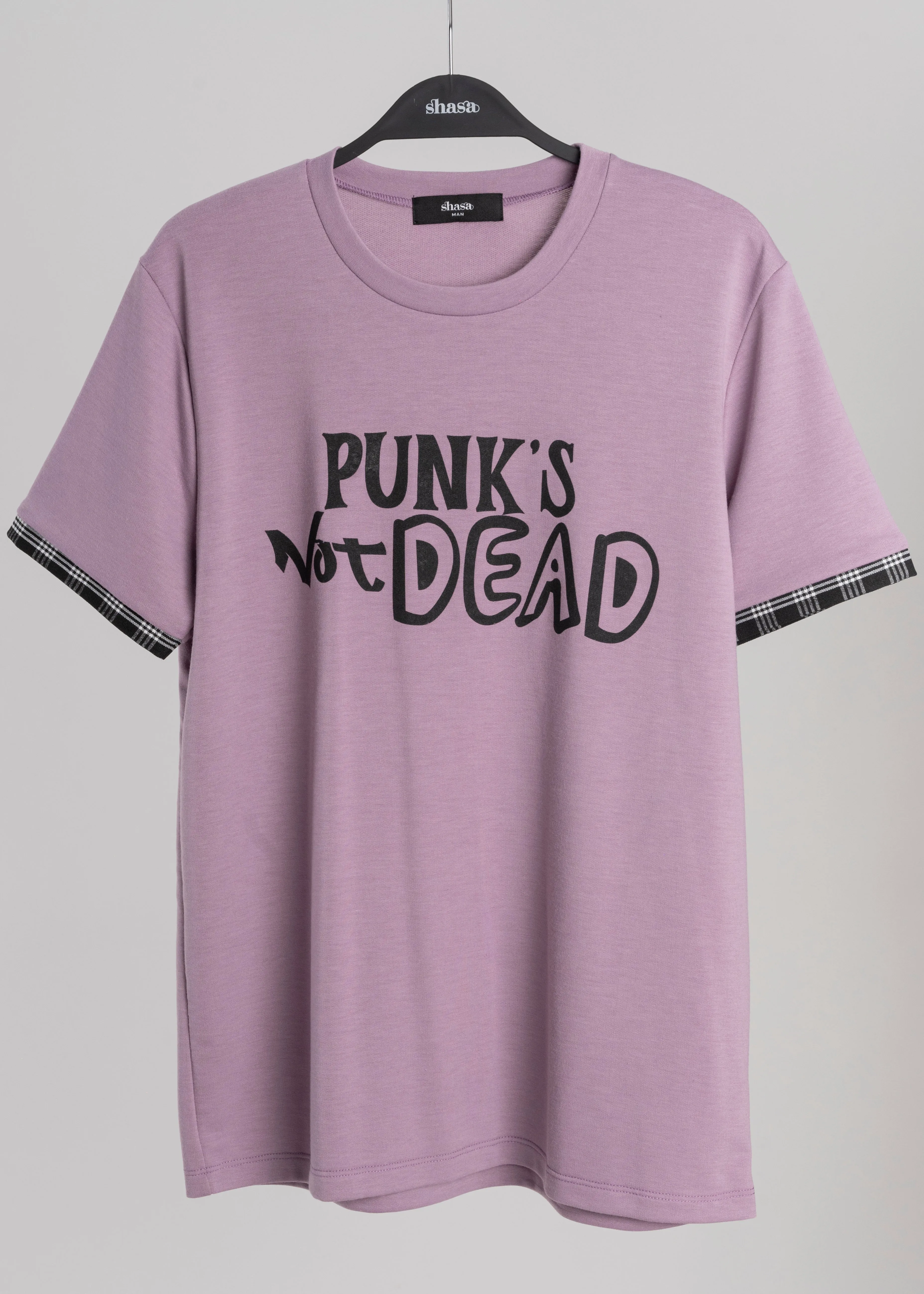 Playera estampado delantero Punk’s not dead sold by Shasa