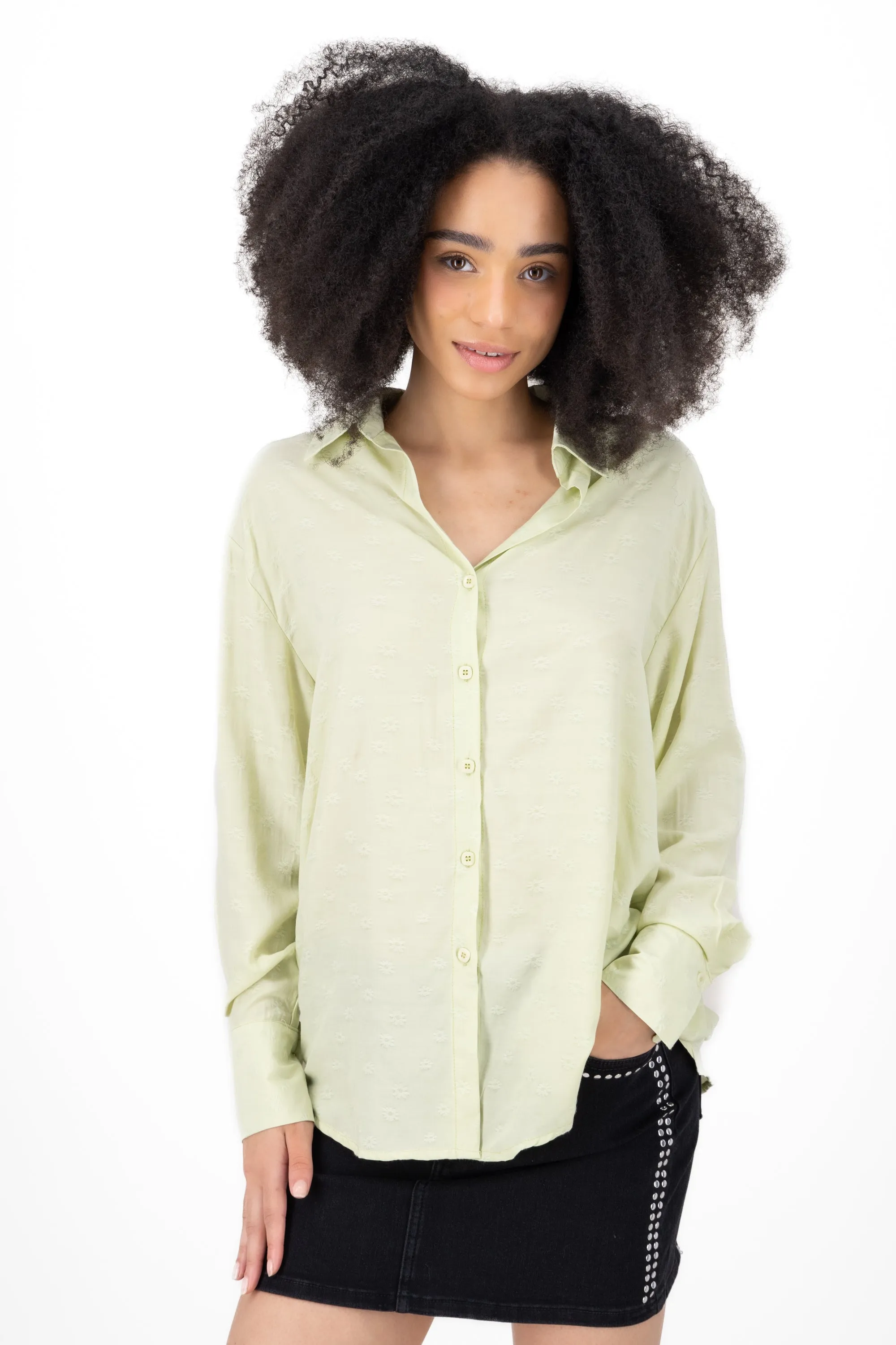 Camisa manga larga detalle bordado Hypsters sold by Shasa product image thumbnail 2