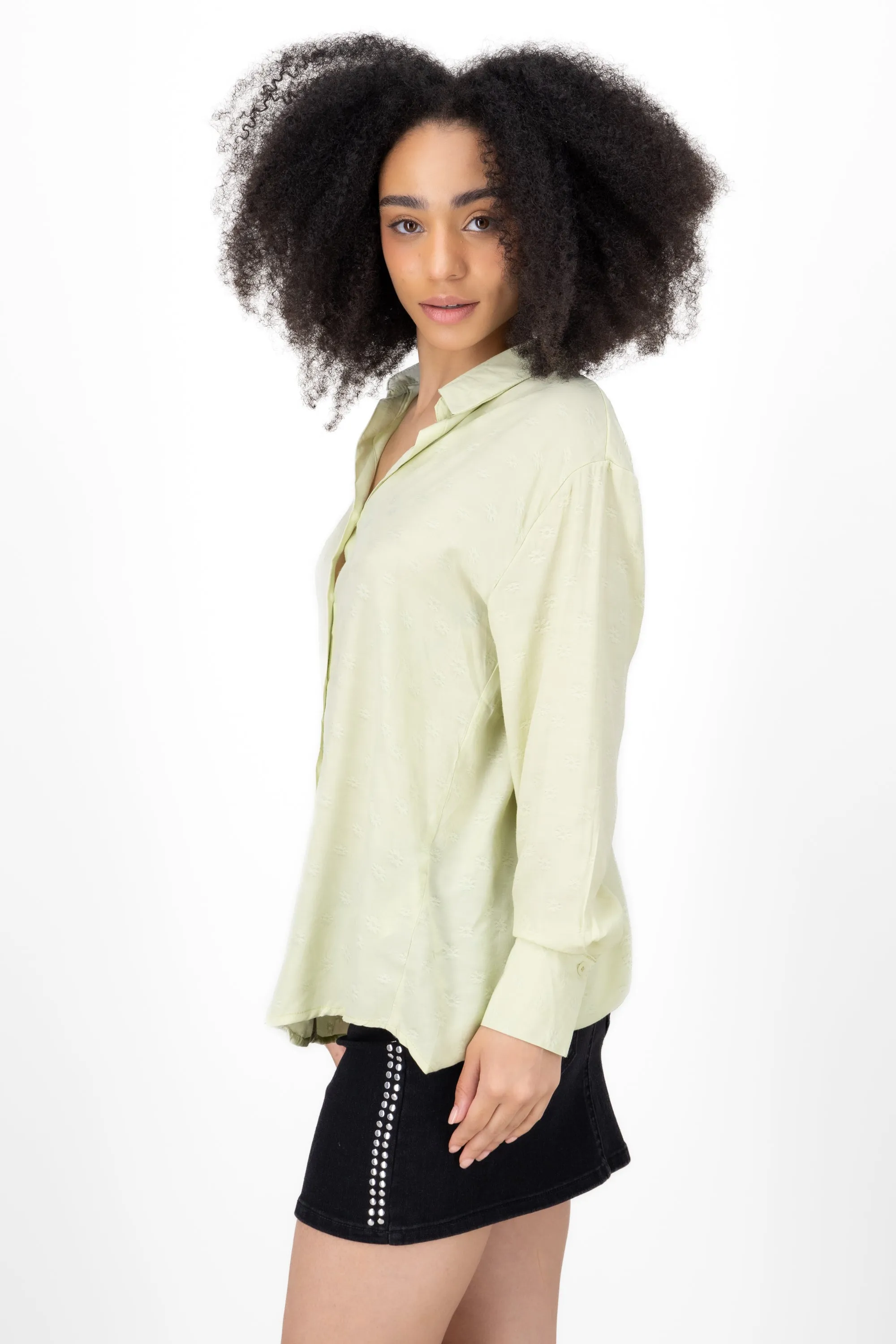 Camisa manga larga detalle bordado Hypsters sold by Shasa product image thumbnail 3