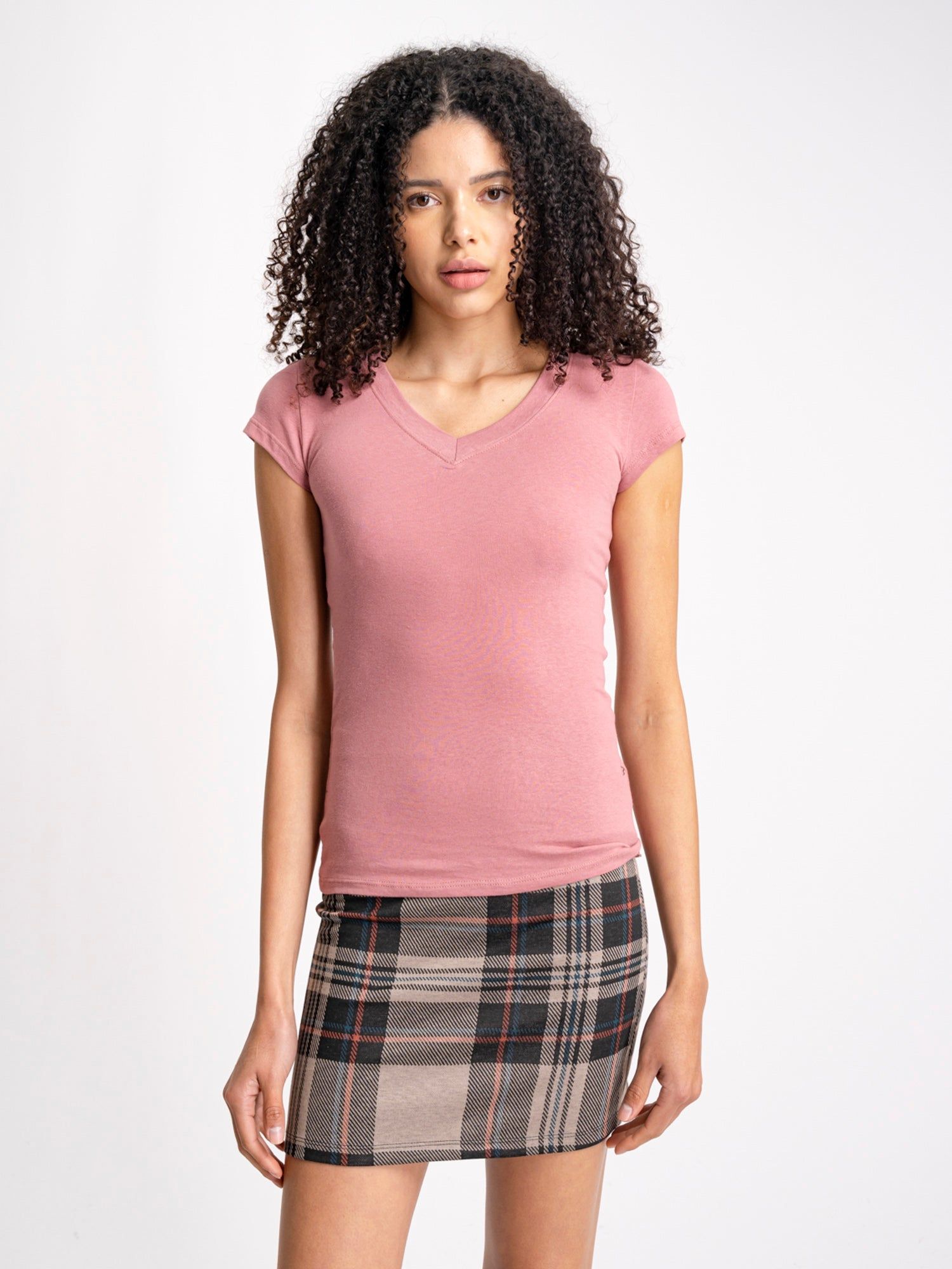 Blusa manga corta cuello v sold by Shasa product image thumbnail 2