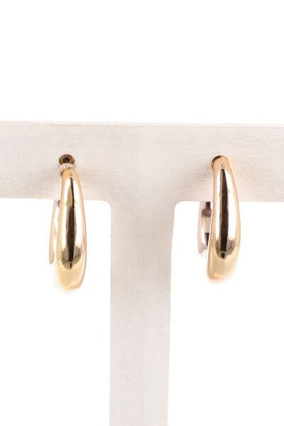 Arracadas metálicas gruesas sold by Shasa product image thumbnail 3