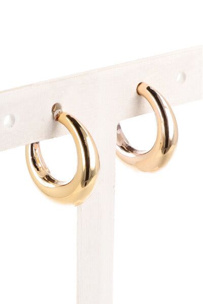 Arracadas metálicas gruesas sold by Shasa product image thumbnail 4