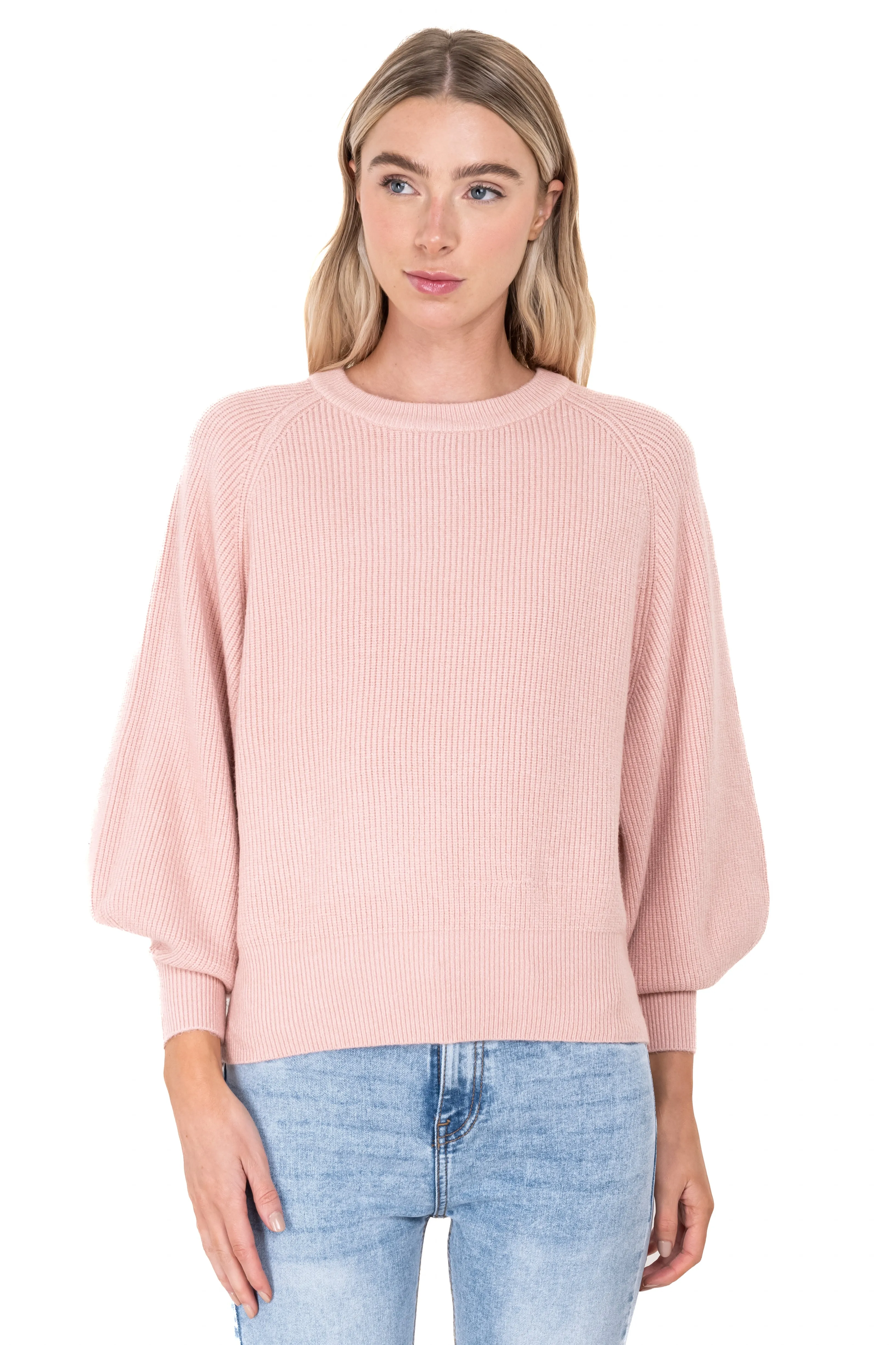 Suéter tejido manga abullonada sold by Shasa