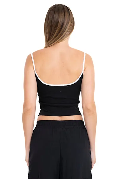 Top tirantes borde bicolor sold by Shasa product image thumbnail 4