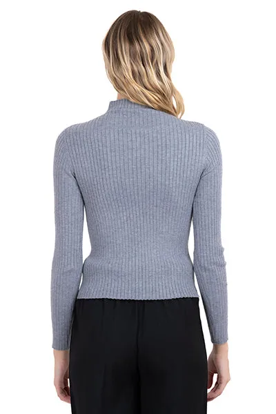 Suéter acanalado cuello alto sold by Shasa product image thumbnail 4