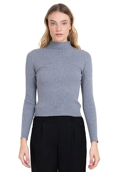 Suéter acanalado cuello alto sold by Shasa product image thumbnail 2