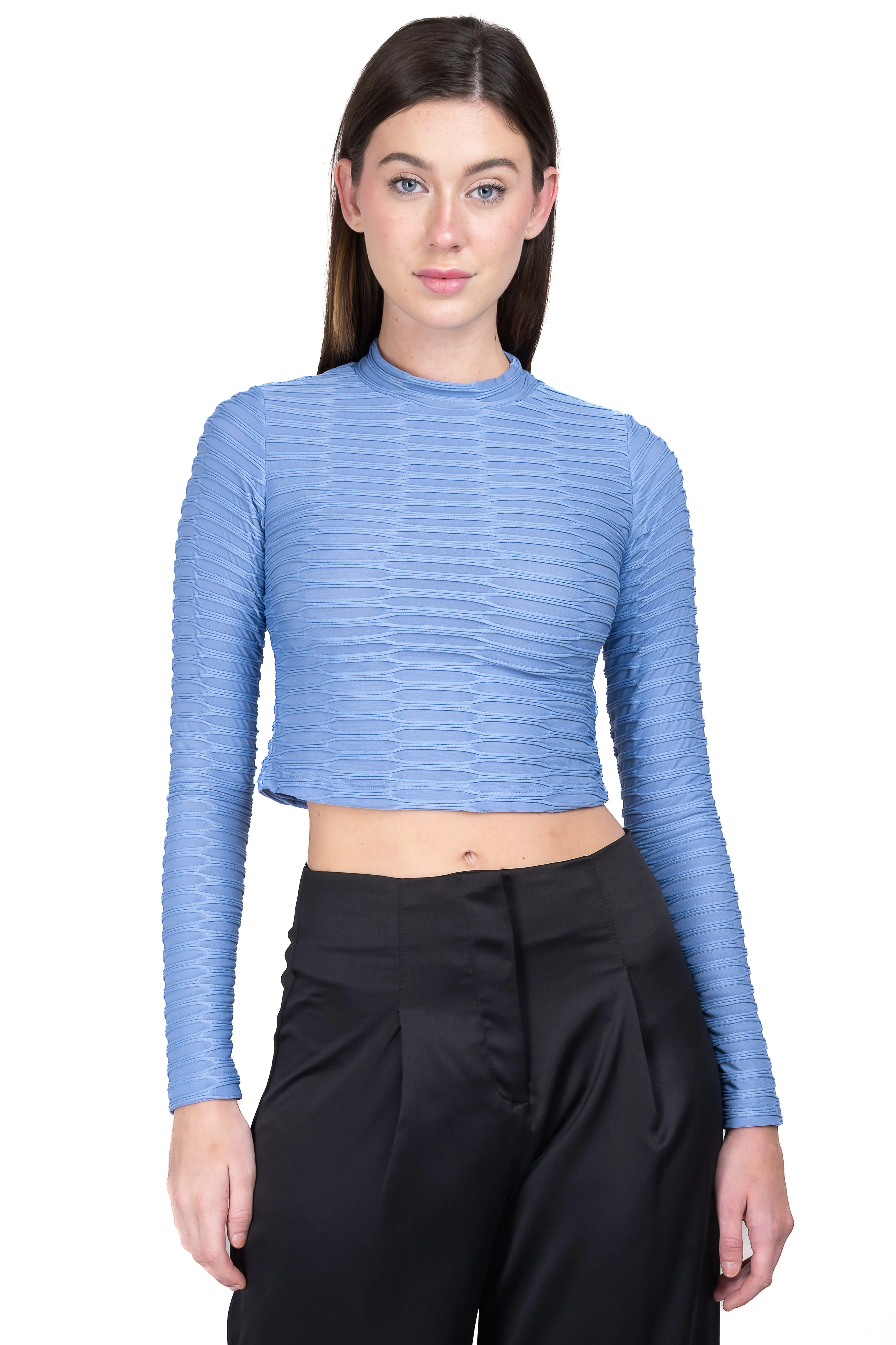 Top manga larga textura sold by Shasa