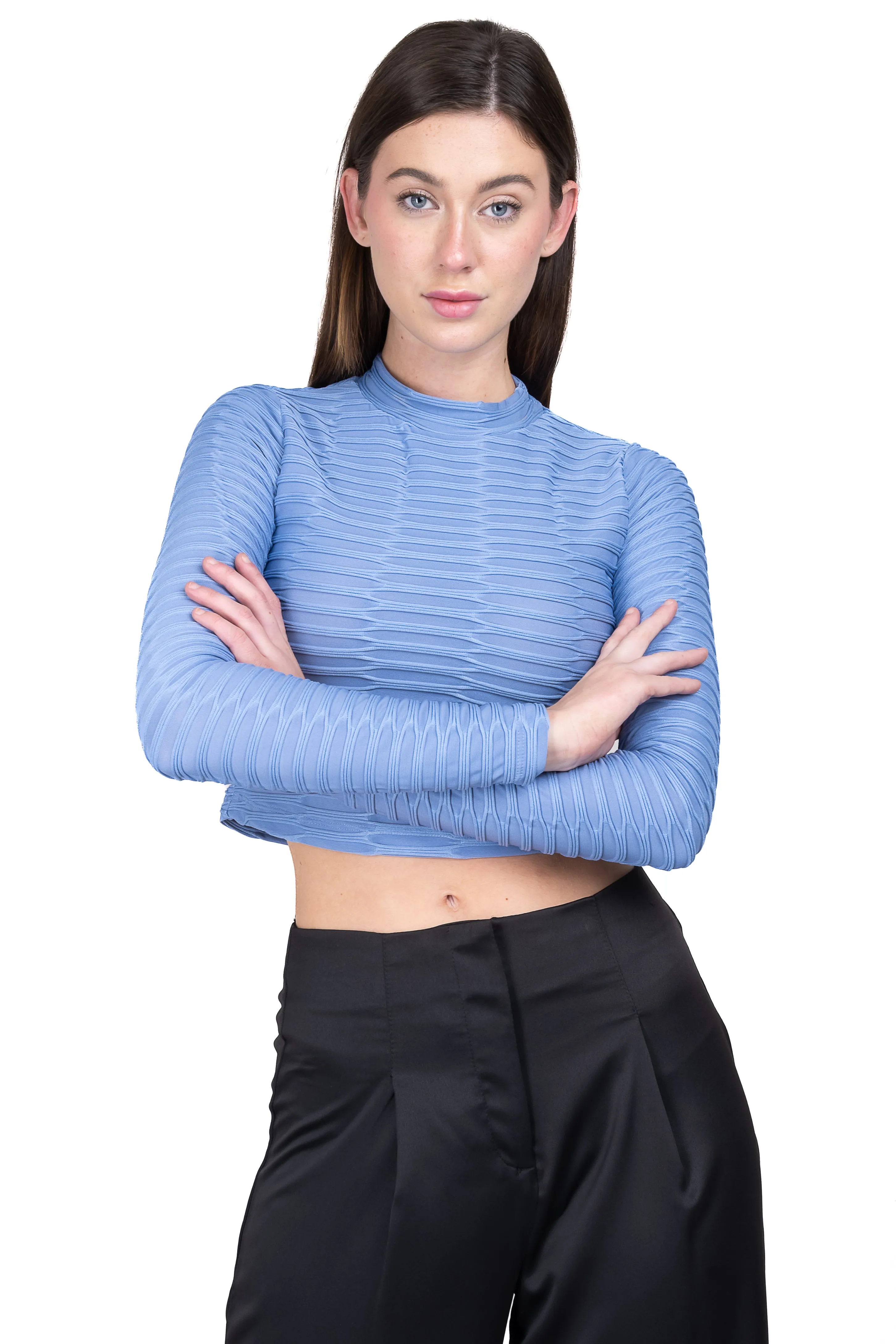 Top manga larga textura sold by Shasa product image thumbnail 2