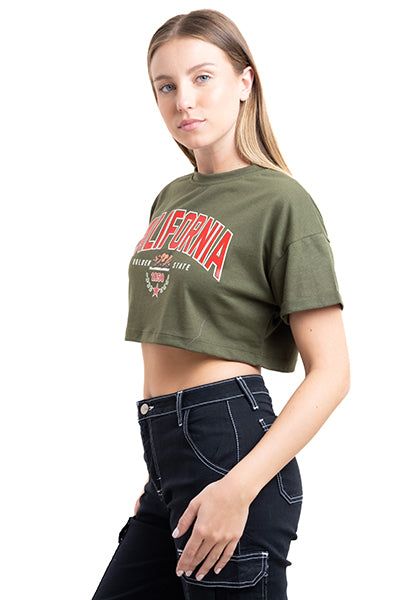 Playera Crop California sold by Shasa product image thumbnail 3