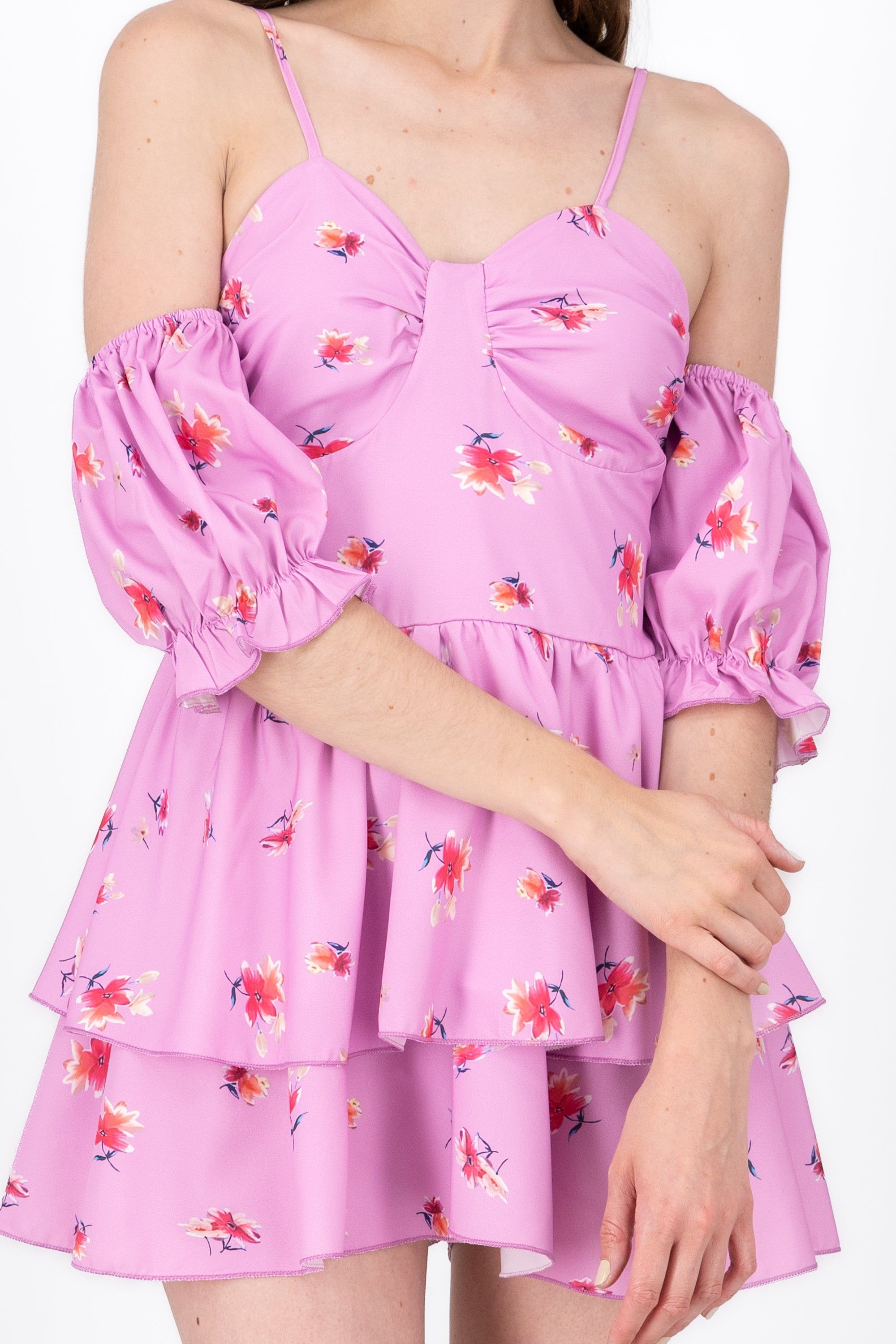 Vestido Mini Olanes Detalle Manga sold by Shasa product image thumbnail 5