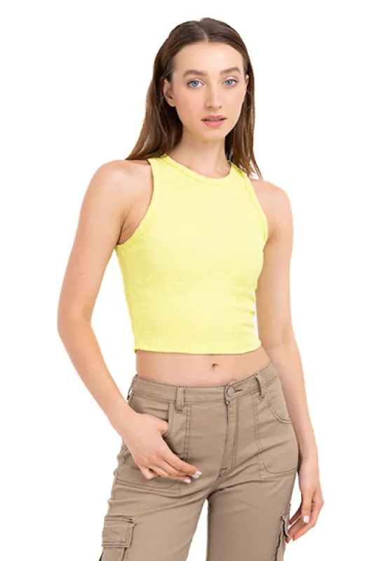 Top Tank Tejido Jacquard sold by Shasa