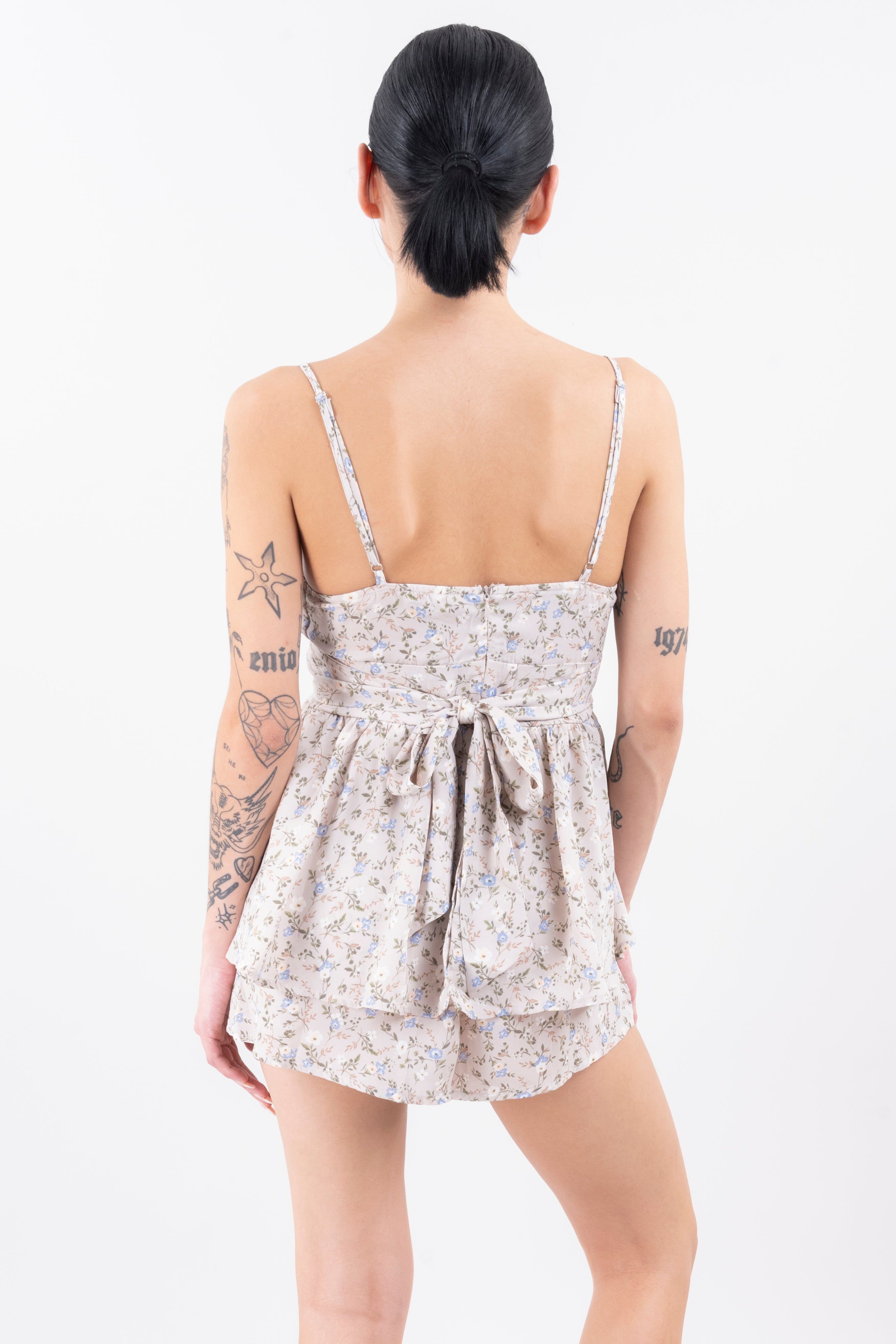 Romper mini flores sold by Shasa product image thumbnail 4