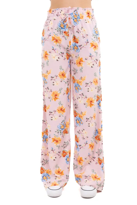 Pantalón recto estampado floreado sold by Shasa