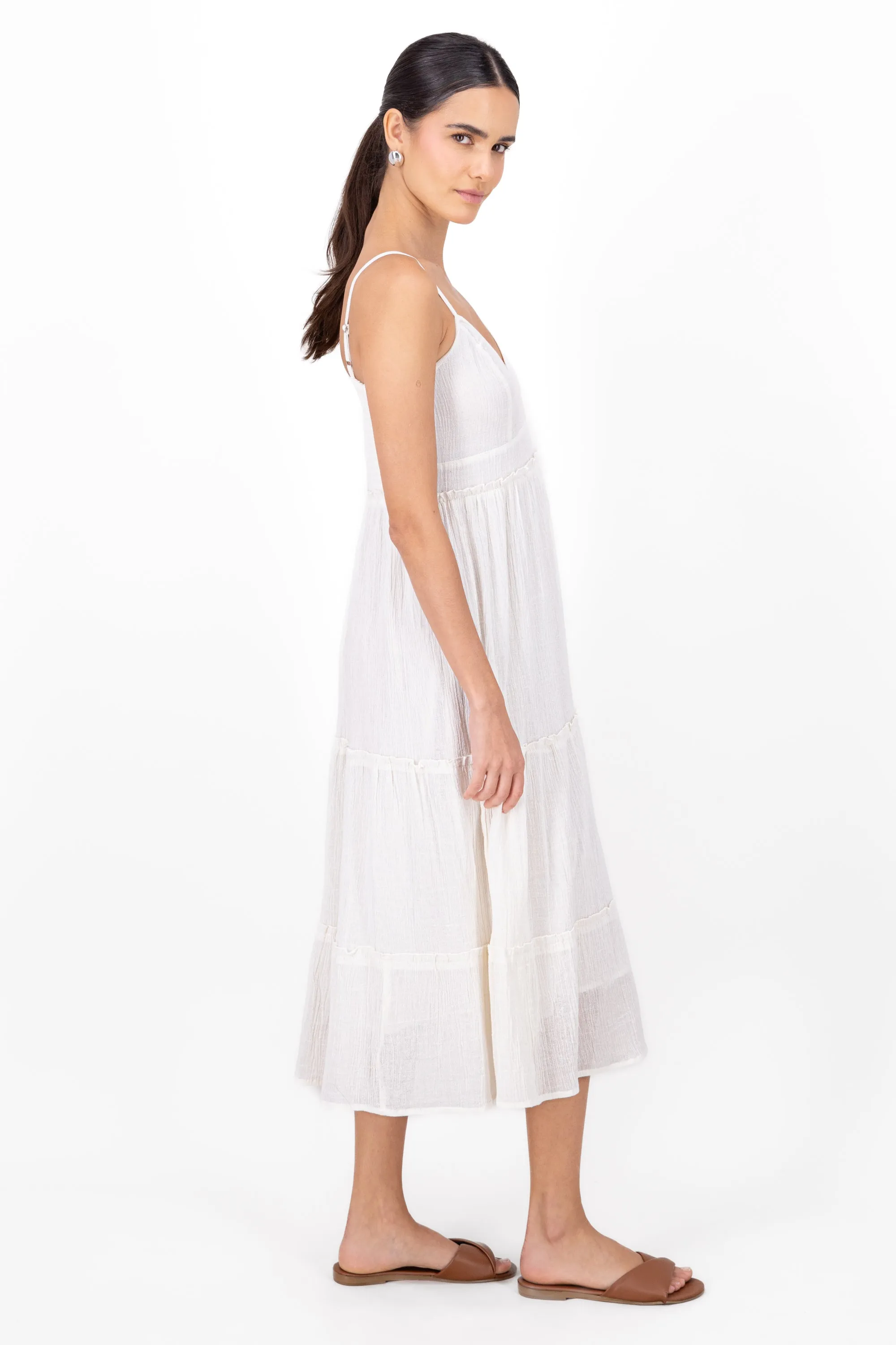 Vestido maxi liso sold by Shasa product image thumbnail 3