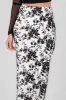 Falda midi mesh flock flores sold by Shasa