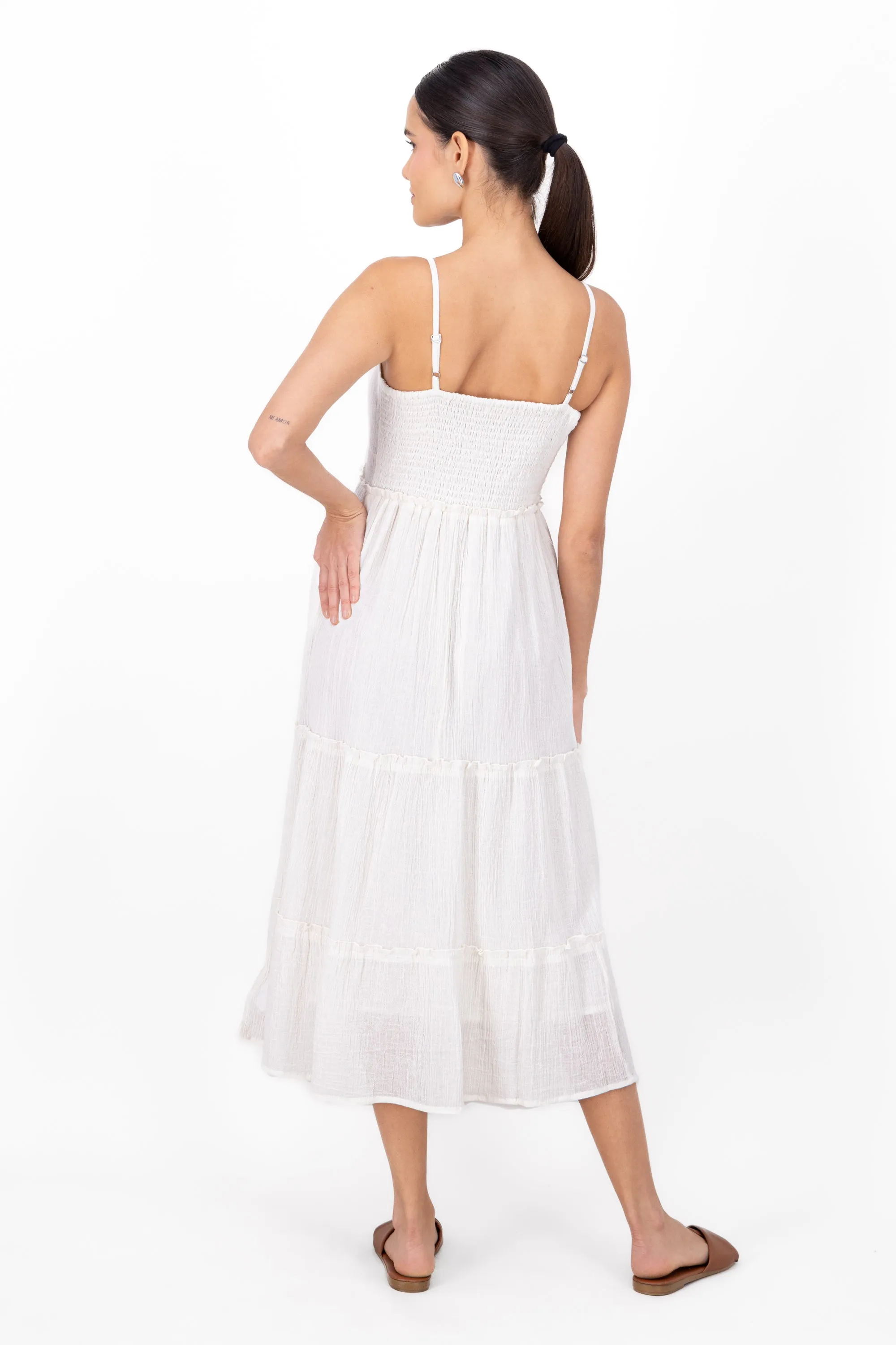 Vestido maxi liso sold by Shasa product image thumbnail 4