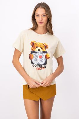 Playera Oso Rayos X corazón sold by Shasa