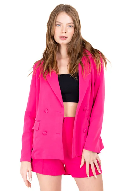 Saco monocolor botones sold by Shasa