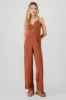 Jumpsuit escote cruzado y abertura sold by Shasa