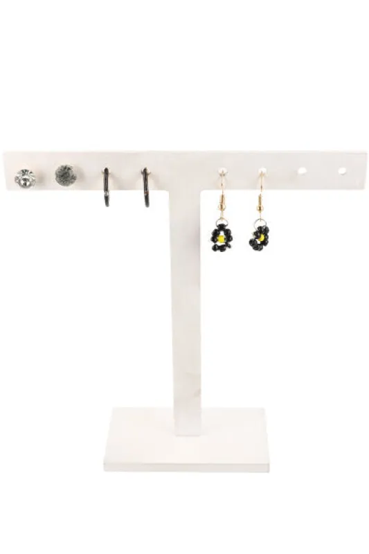 3Pr Aretes Arracadas Flor sold by Shasa