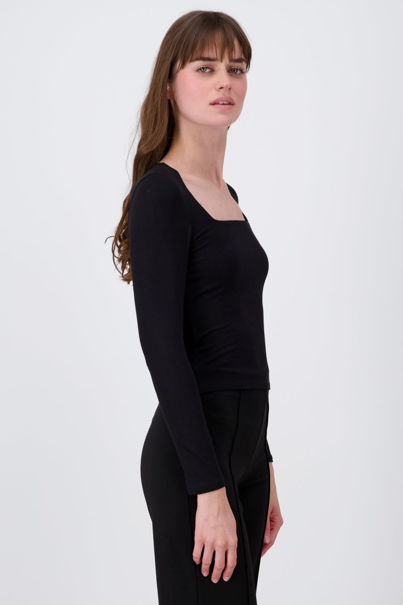 Playera Manga Larga Escote Cuadrado Hypsters sold by Shasa product image thumbnail 3