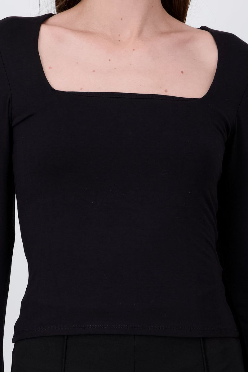 Playera Manga Larga Escote Cuadrado Hypsters sold by Shasa product image thumbnail 5