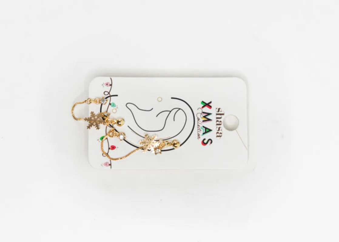 1 Par Aretes Copo Cadena sold by Shasa