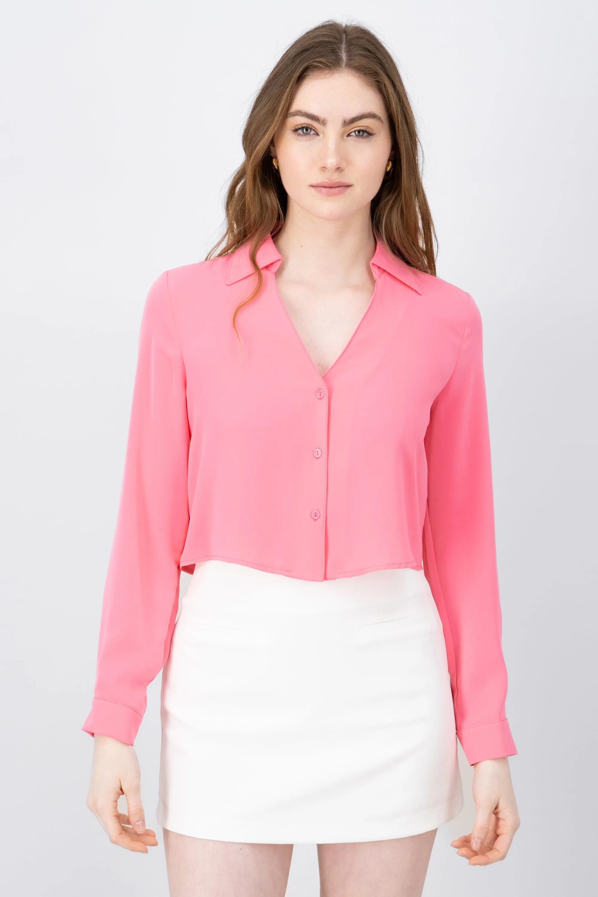 Camisa Crop Escote sold by Shasa product image thumbnail 2