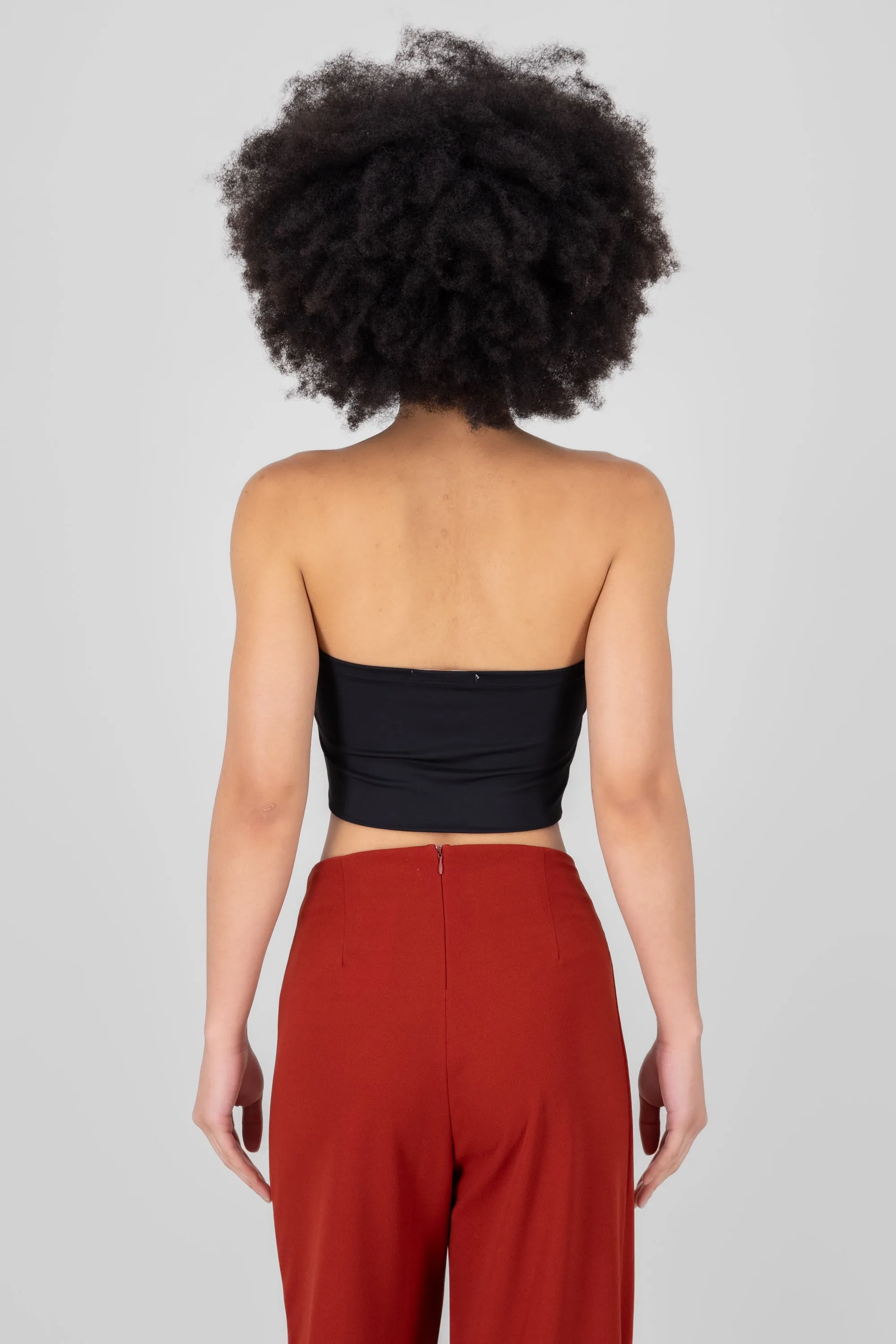 Top strapless drapeado sold by Shasa product image thumbnail 4