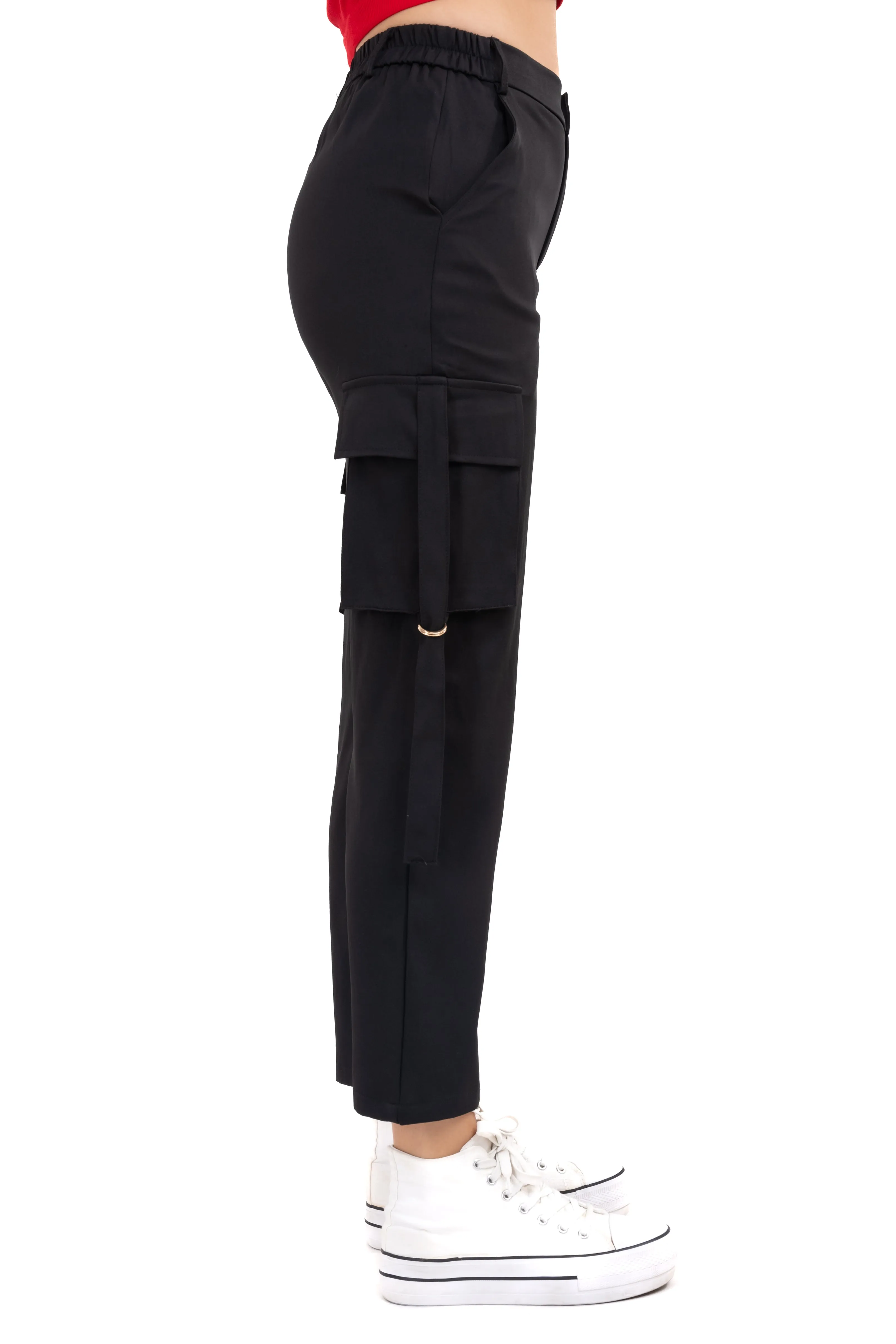 Pantalón cargo cintura alta sold by Shasa product image thumbnail 3