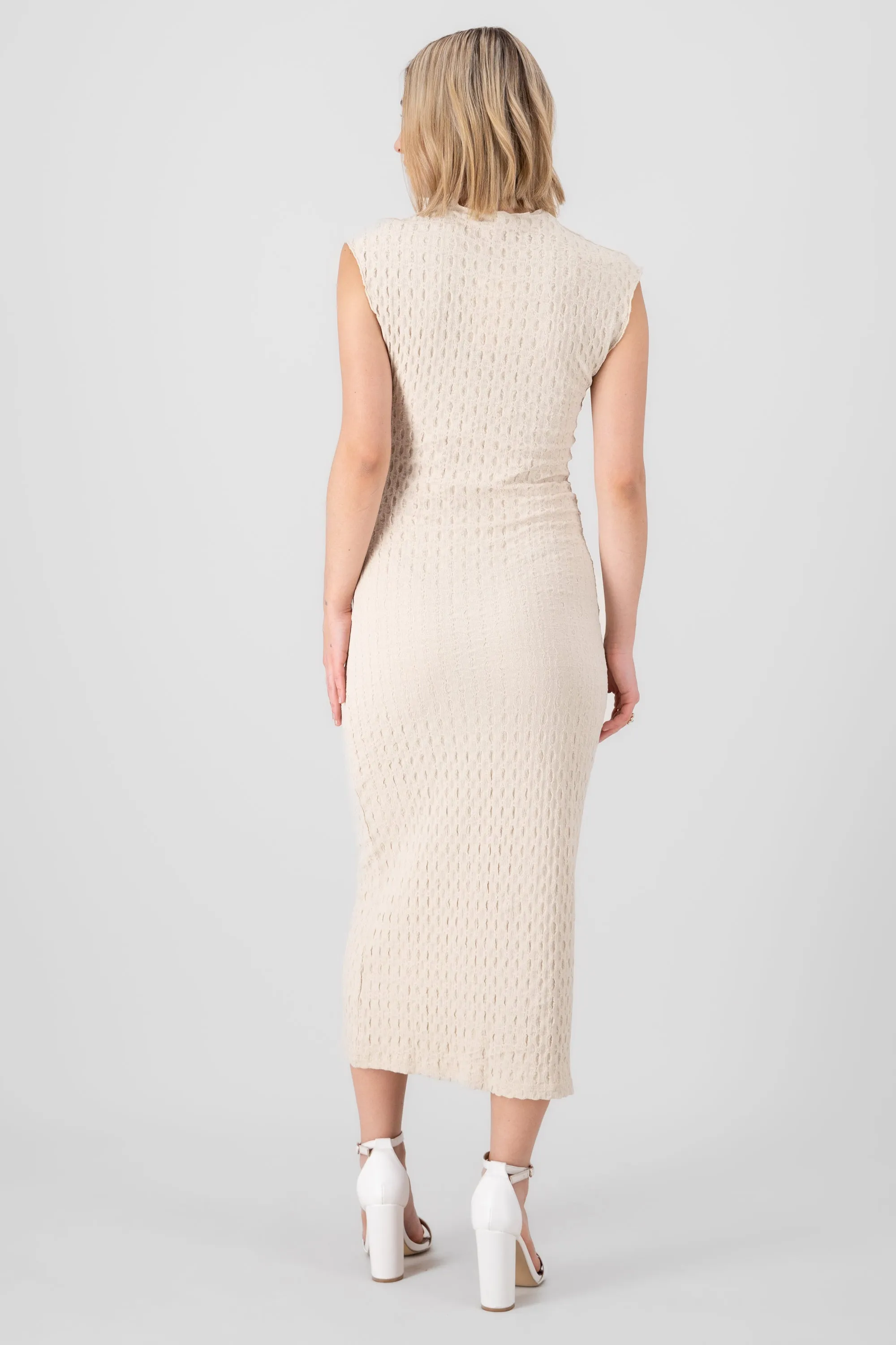 Vestido midi textura sold by Shasa product image thumbnail 4
