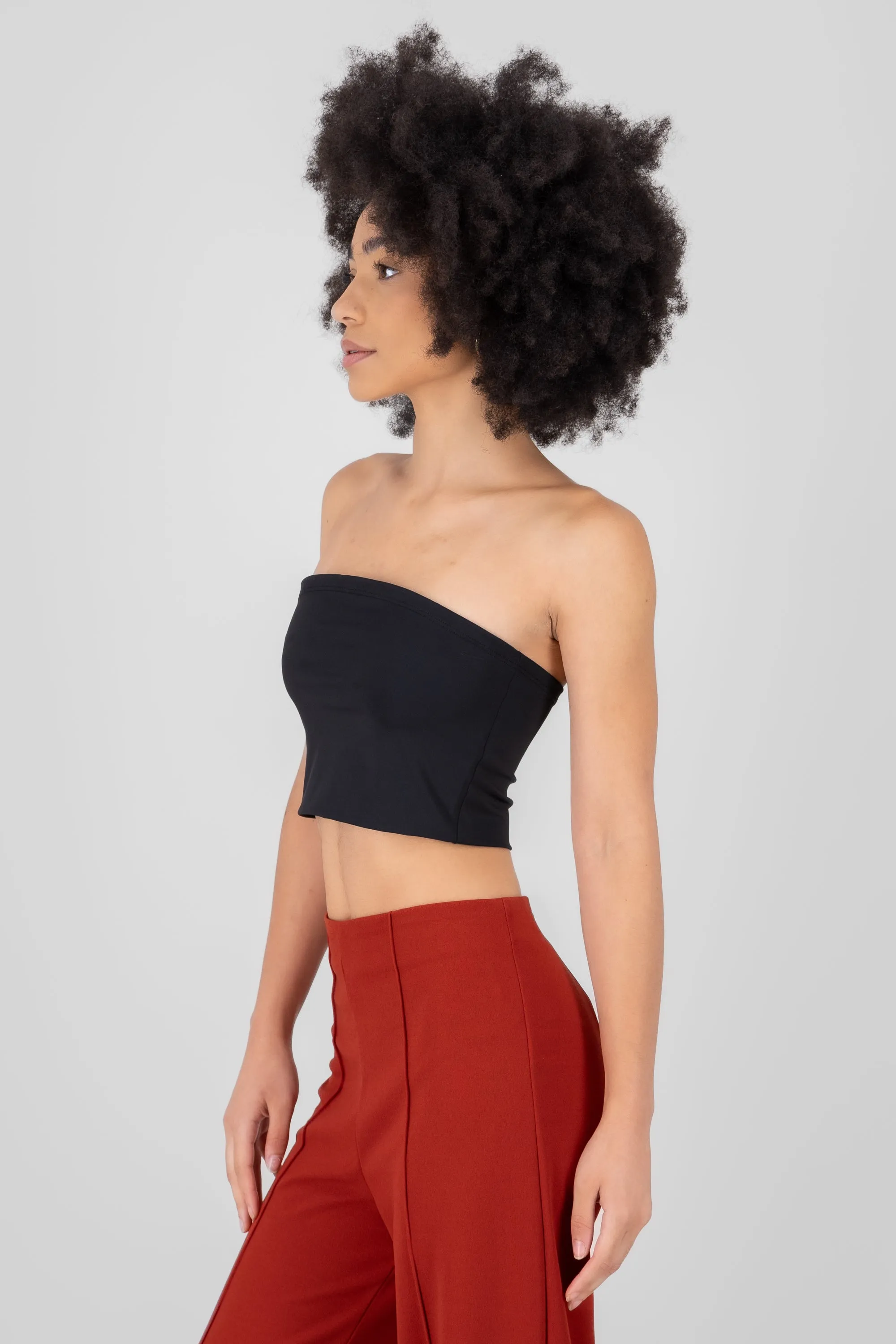 Top strapless drapeado sold by Shasa product image thumbnail 3