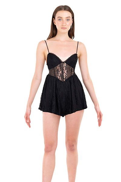 Romper mesh encaje sold by Shasa