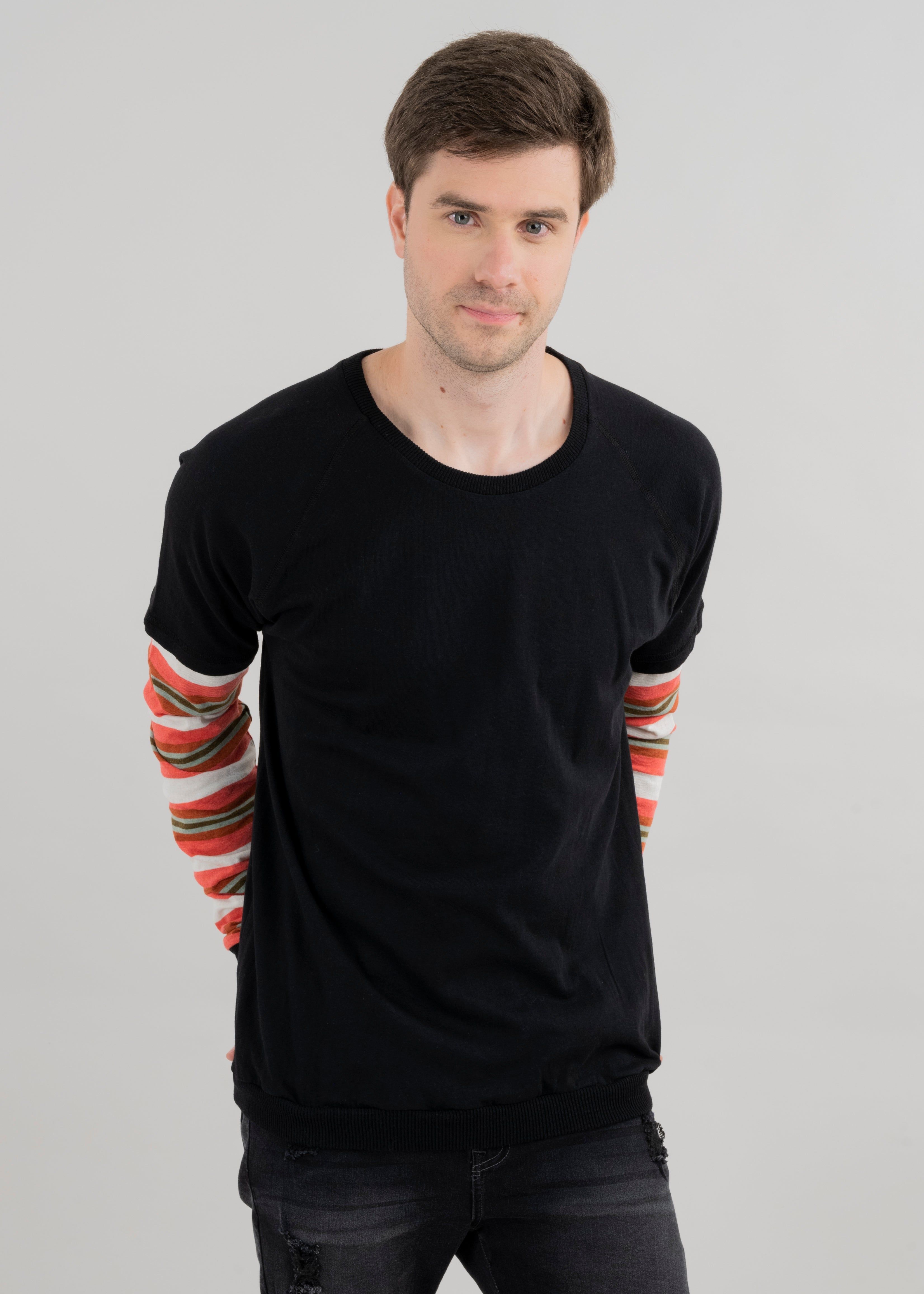 Sudadera manga contraste rayas sold by Shasa product image thumbnail 5