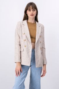 Saco solapa detalle botones sold by Shasa