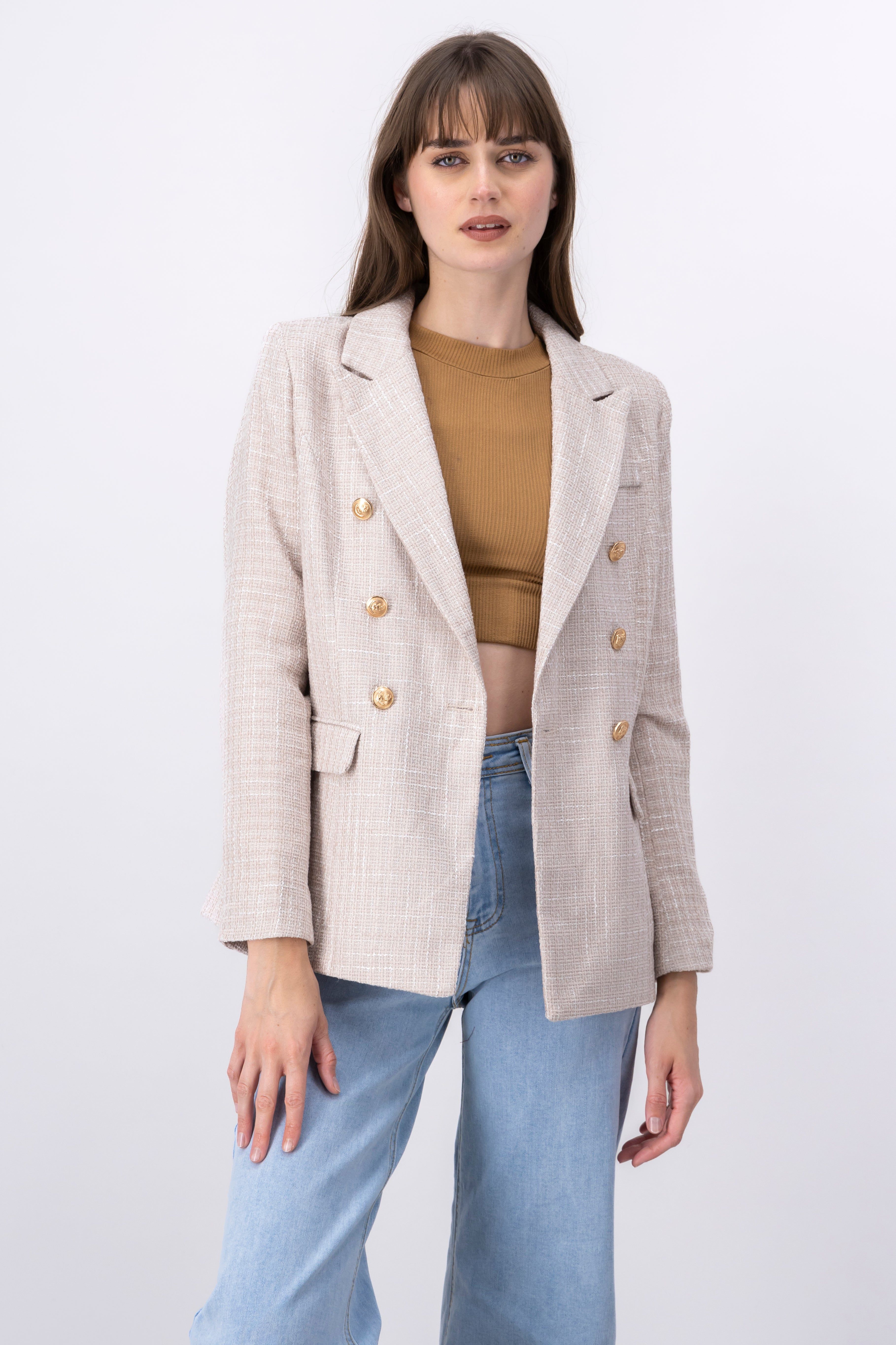 Saco solapa detalle botones sold by Shasa product image thumbnail 3