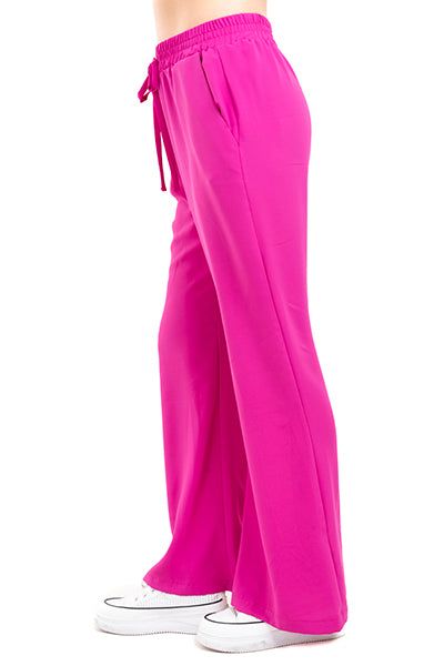 Pantalón amplio liso cintura elástica sold by Shasa product image thumbnail 3